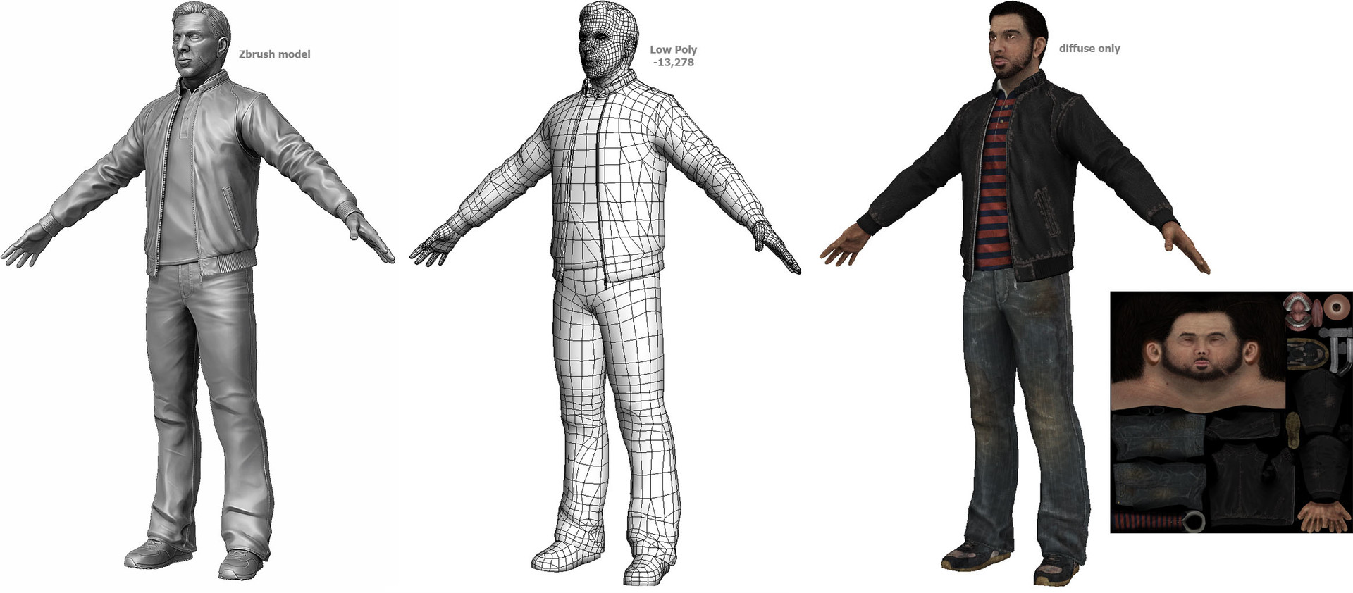 Naz - Character Construction Sheet from Sleeping Dogs by Sean Smailes