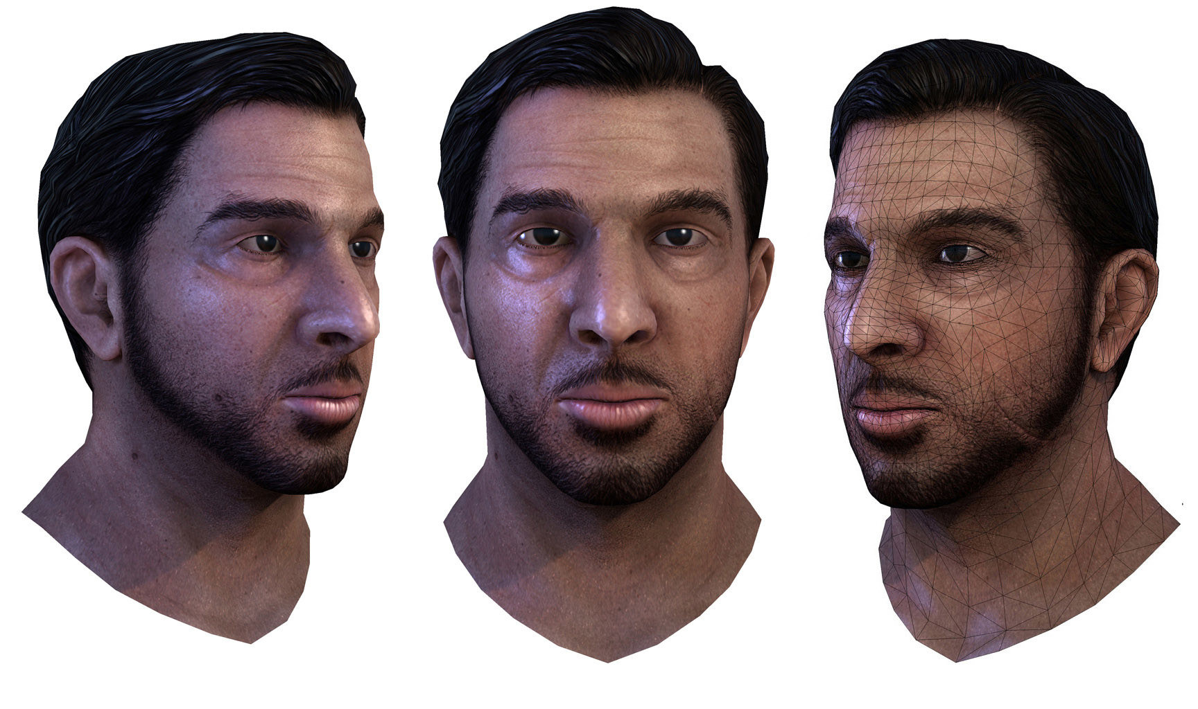 Naz - Head Detail from Sleeping Dogs by Sean Smailes