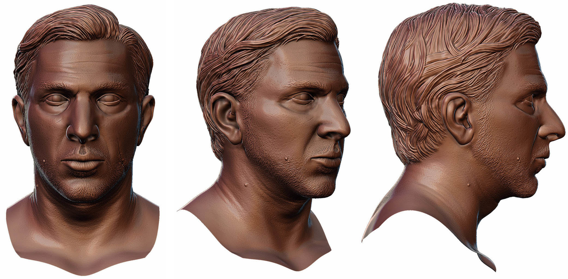 Naz - ZBrush Sculpt from Sleeping Dogs by Sean Smailes