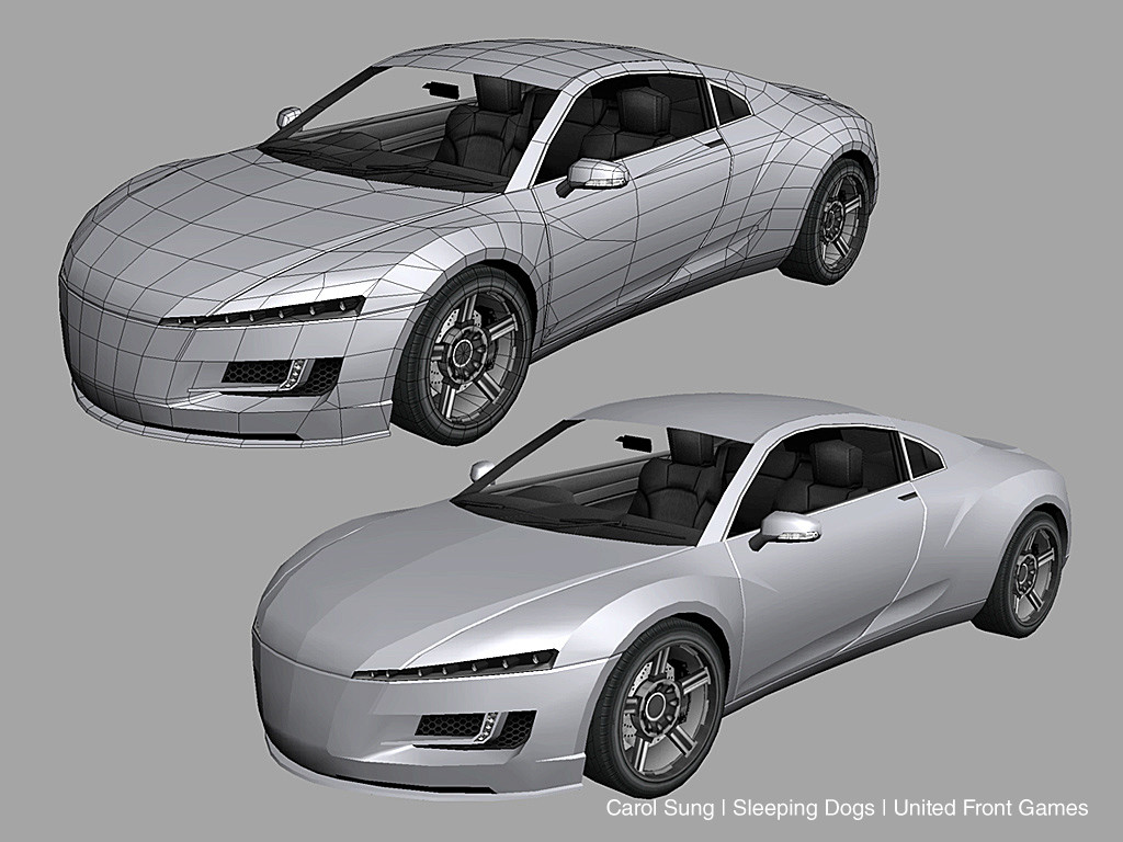 Lowin - Vehicle Model from Sleeping Dogs by Carol Sung