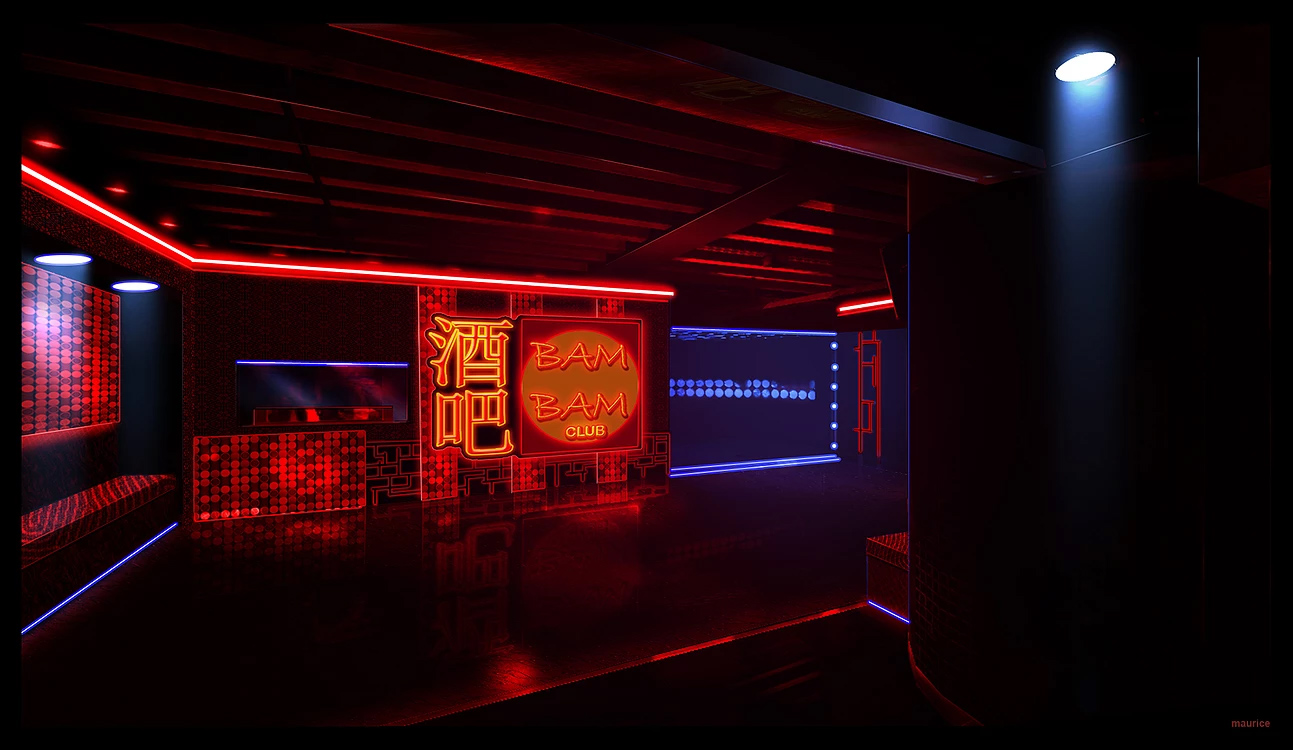 Bam Bam Club Interior