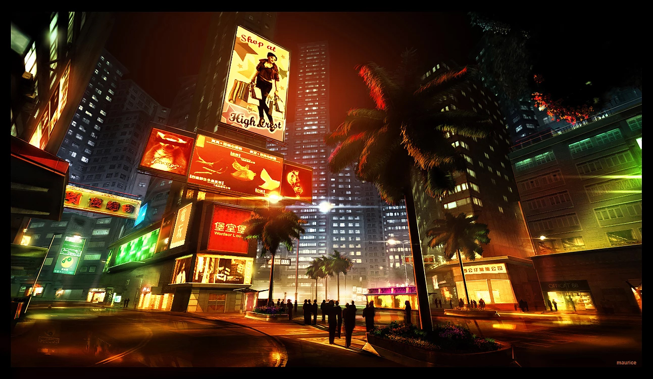 Central District Night