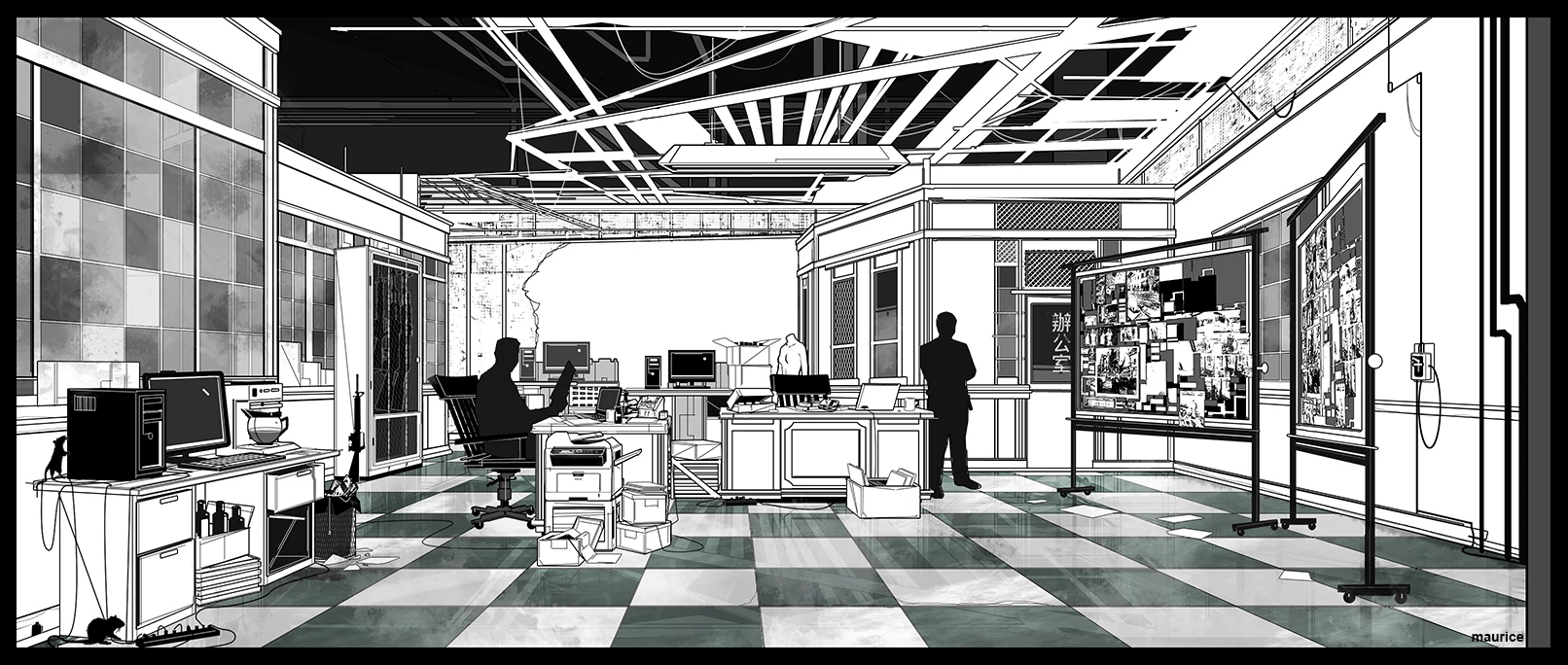 Detective Bureau Interior