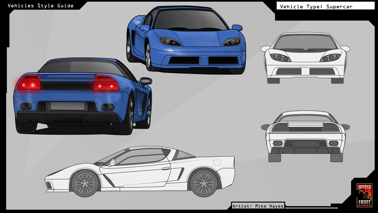 Mid-Engine Japanese Sports Car from Sleeping Dogs by Mike Hayes