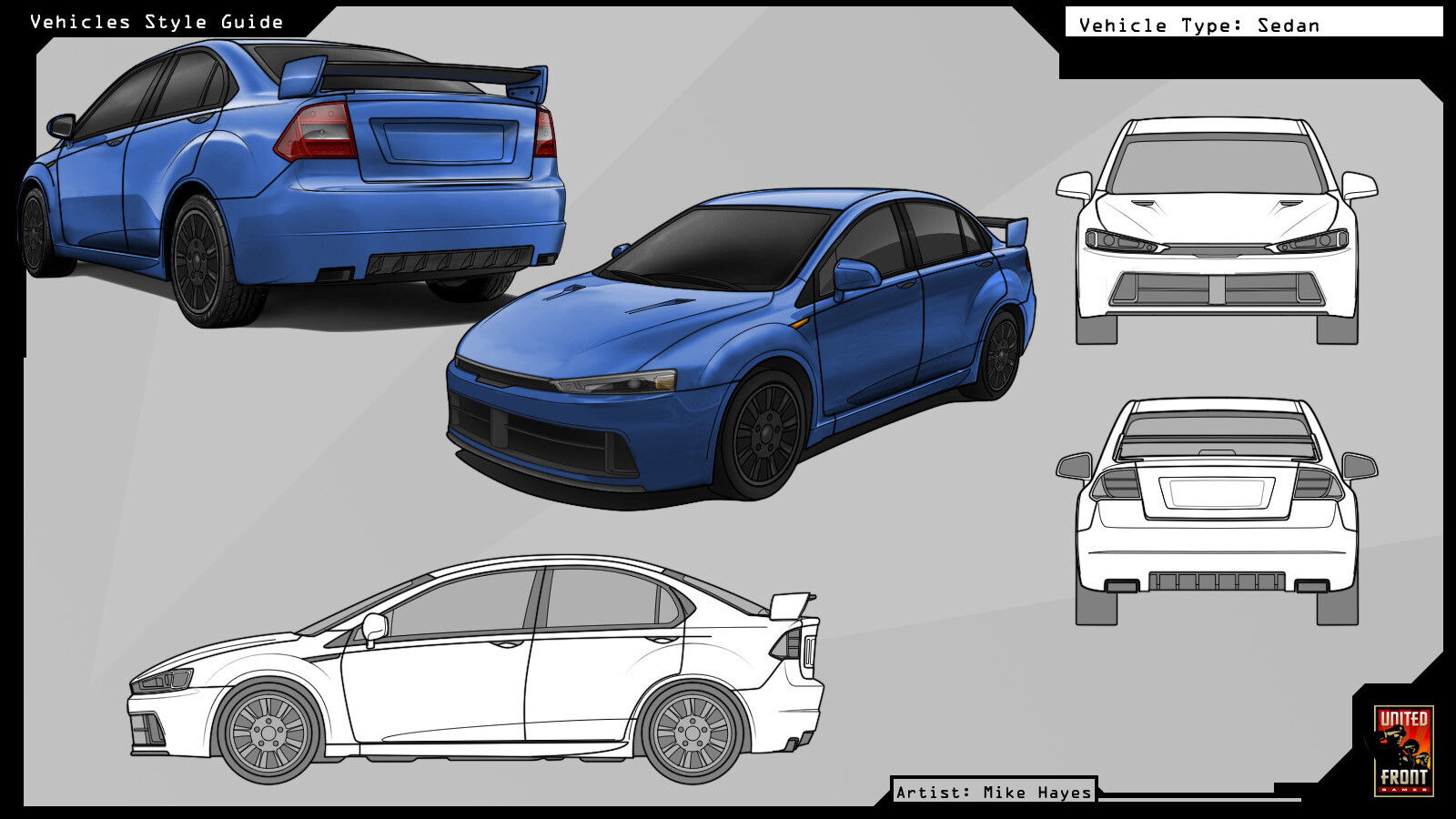 AWD Japanese Sedan from Sleeping Dogs by Mike Hayes