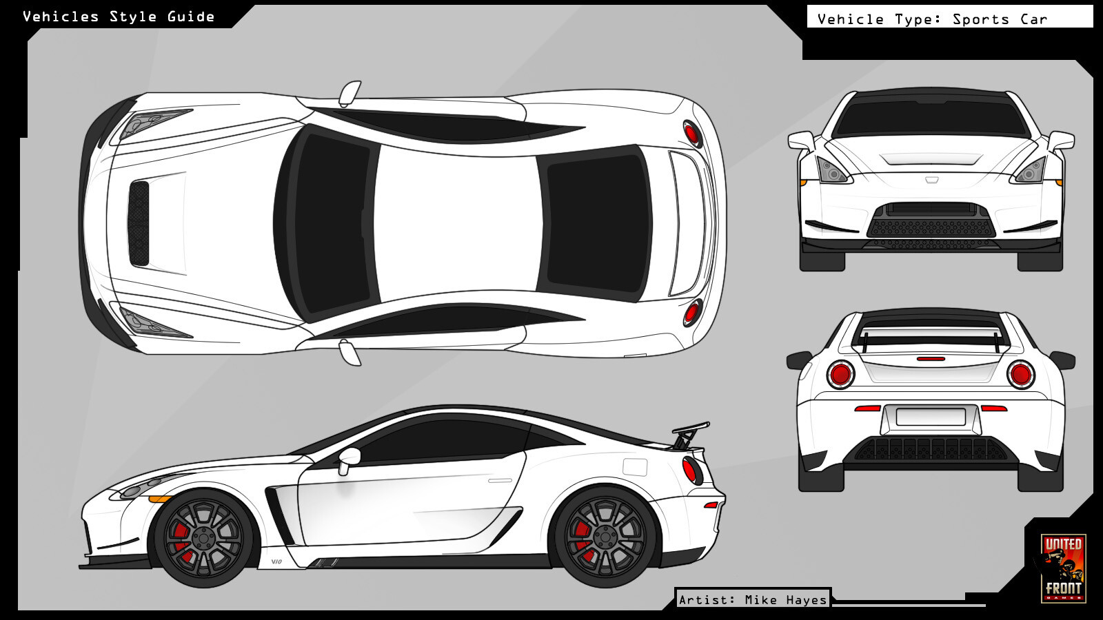 AWD Japanese Touring Car - Sheet 02 from Sleeping Dogs by Mike Hayes