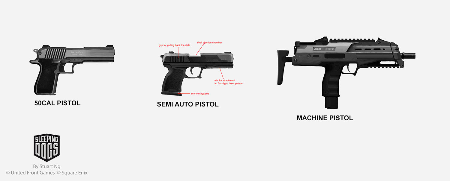 Gun Concepts - Pistols
