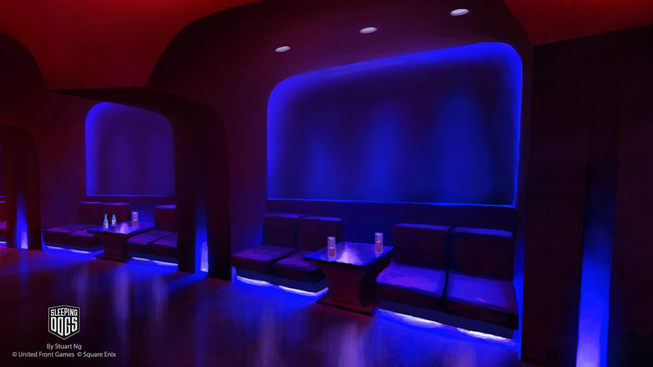 Club Bam Bam Black Light Seats